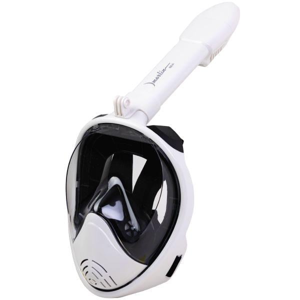 Маска для снорклинга полнолицевая Marlin SEA L/XL White/Black Маска для снорклинга полнолицевая Marlin SEA L/XL White/Black