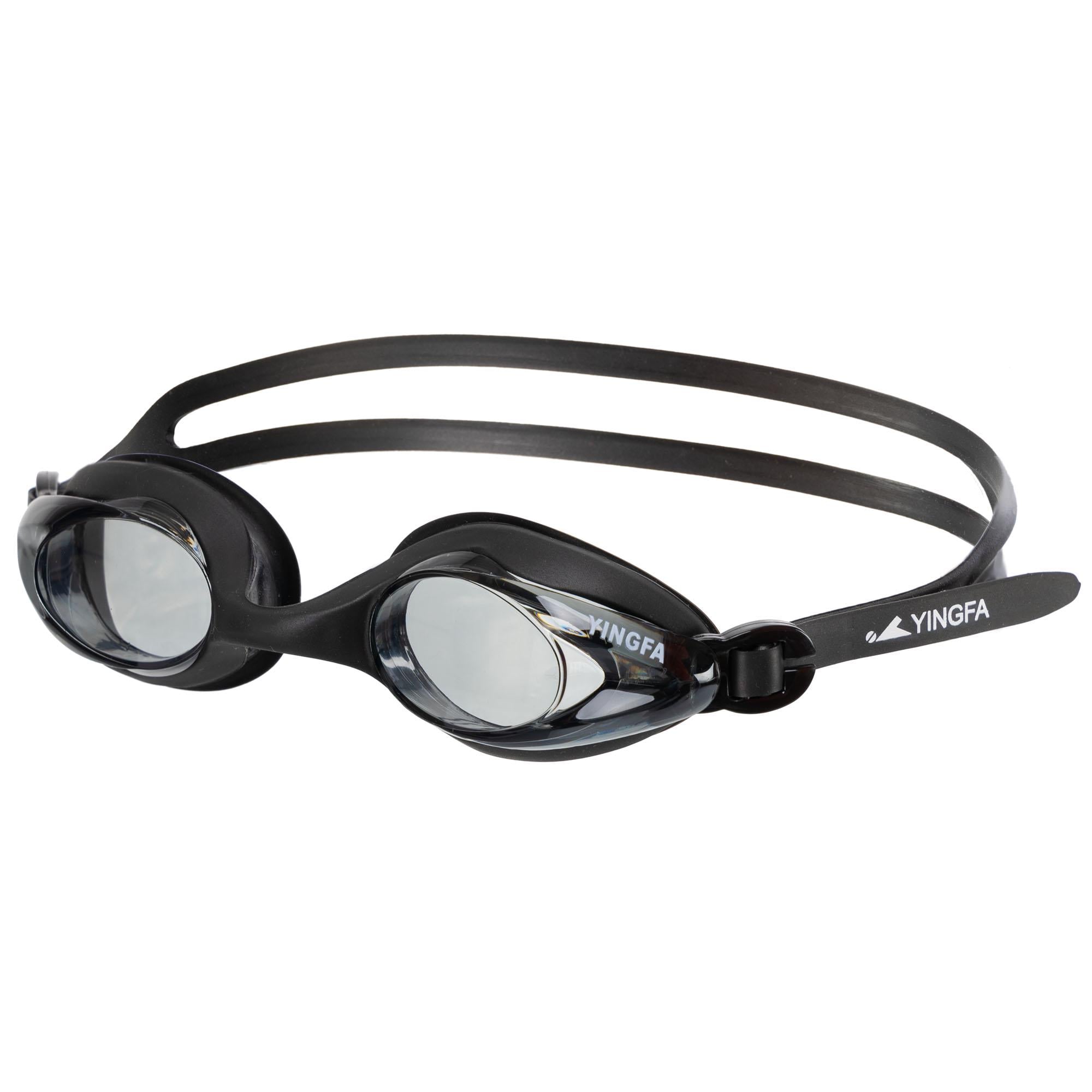 Очки для плавания взрослые YINGFA Y770AF Черный (Y770AF_Черный)