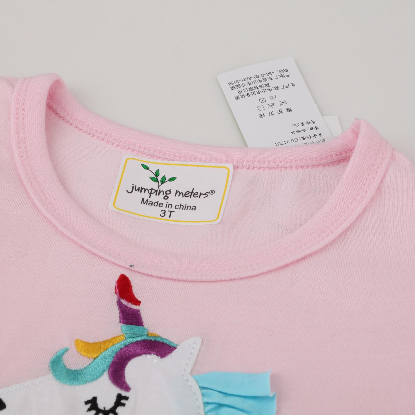 Платье детское с единорогом 92 см Розовый (23991836) - фото 4 Платье детское с единорогом 92 см Розовый (23991836) - фото 4