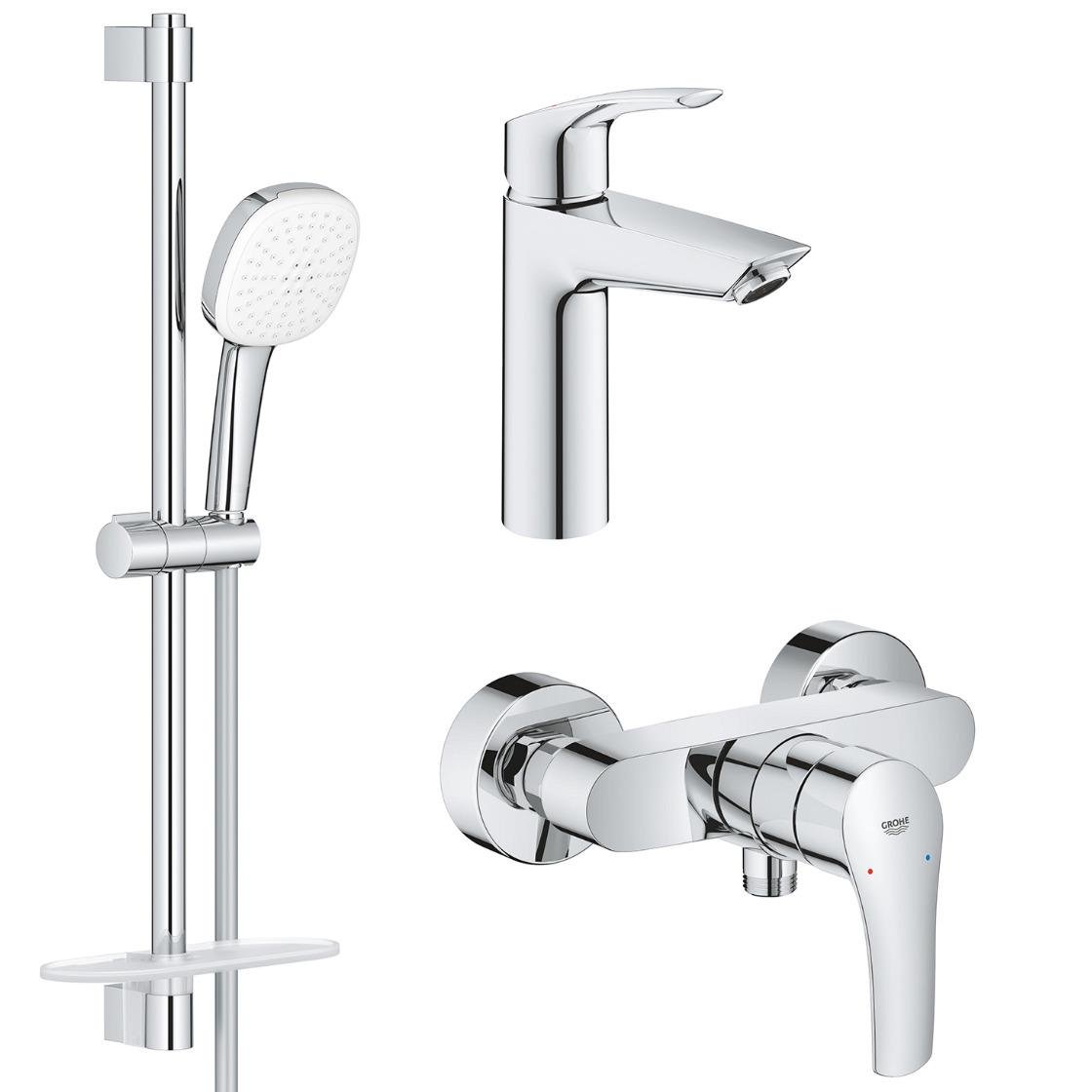 Набір змішувачів для ванни Grohe Eurosmart UA123244M1 Хром (230094)