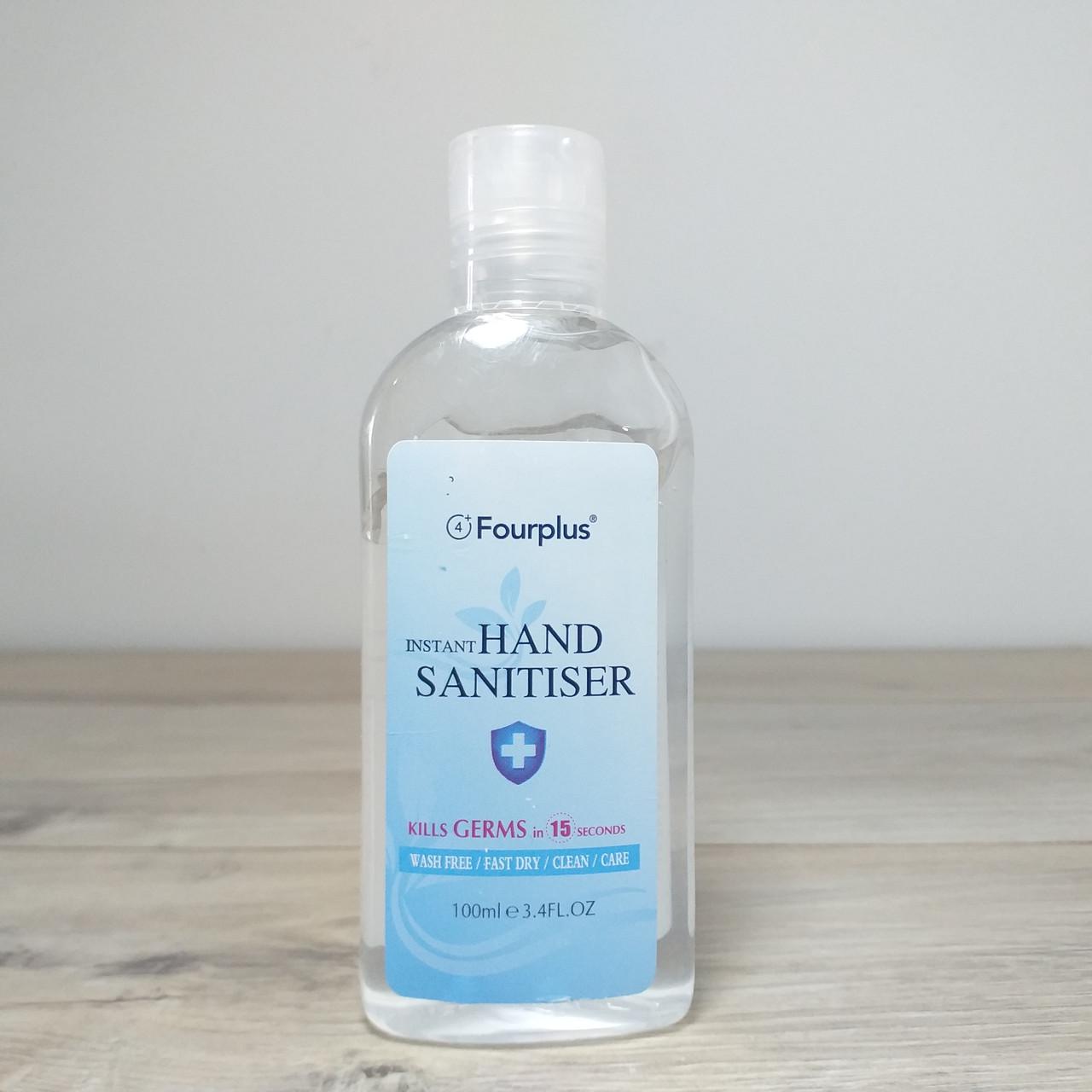 Гель для дезинфекции рук Fourplus Instant Hand Sanitizer 100 мл (X-1270) - фото 3 Гель для дезинфекции рук Fourplus Instant Hand Sanitizer 100 мл (X-1270) - фото 3