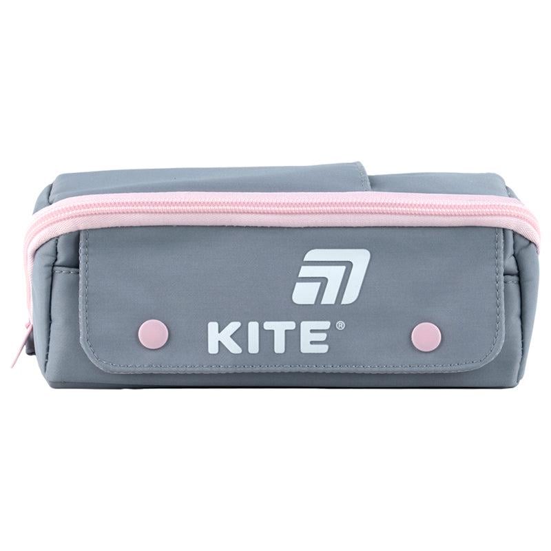 Пенал KITE для девочки Серый (K25-2702-1)