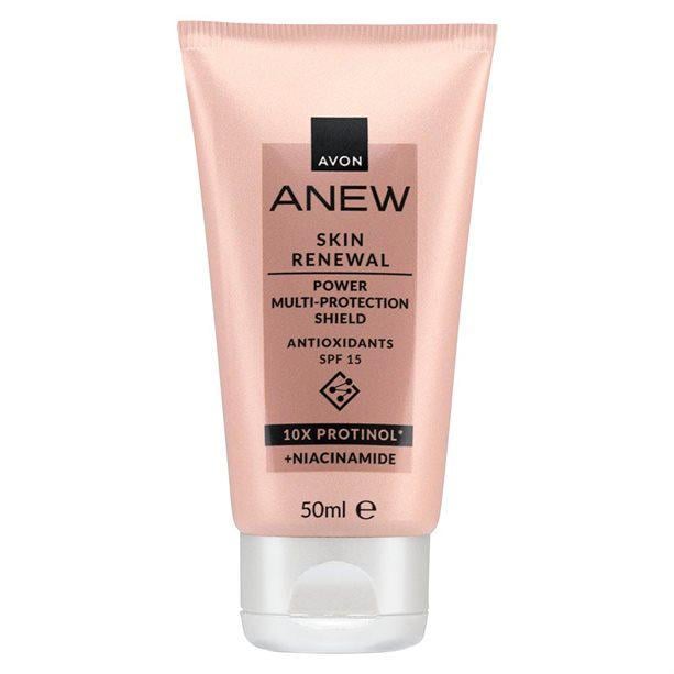 Крем обновляющий для лица Avon Anew с антиоксидантами Энергия Протинола Мультизащита SPF 15 50 мл (84946877)