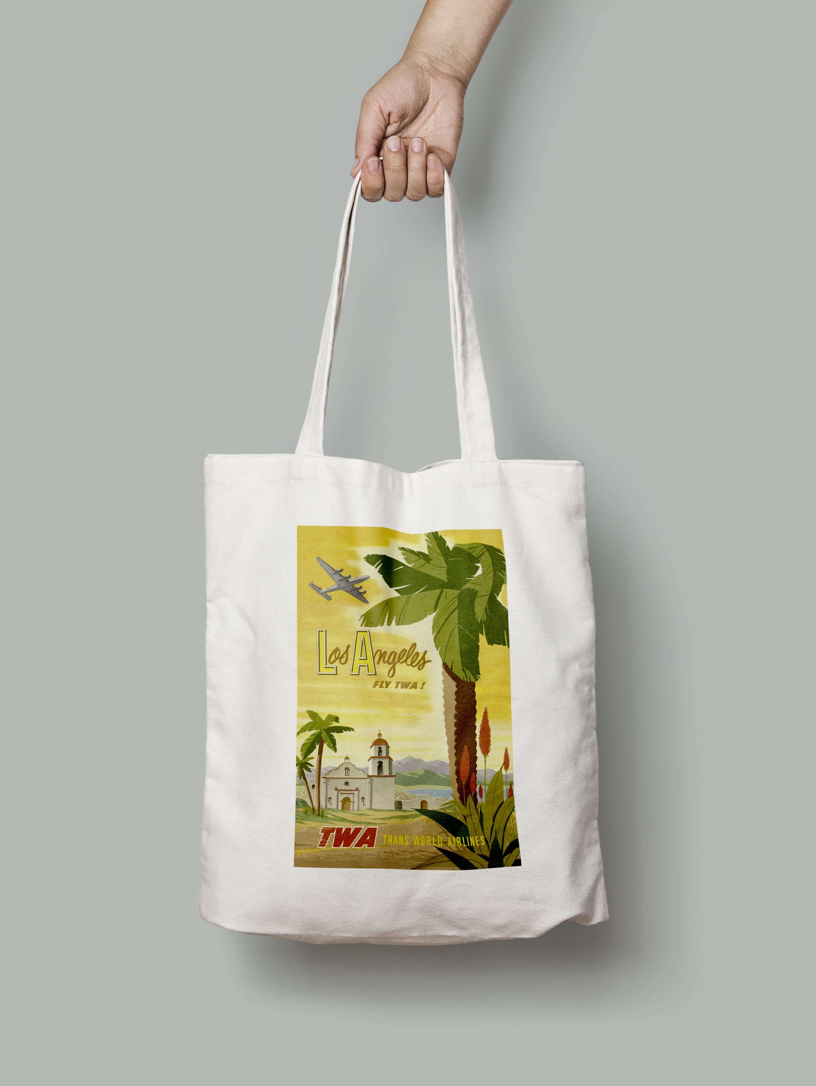 Эко-сумка Лос-Анджелес пляж пальмы шопер (los_angeles_2_Bag)