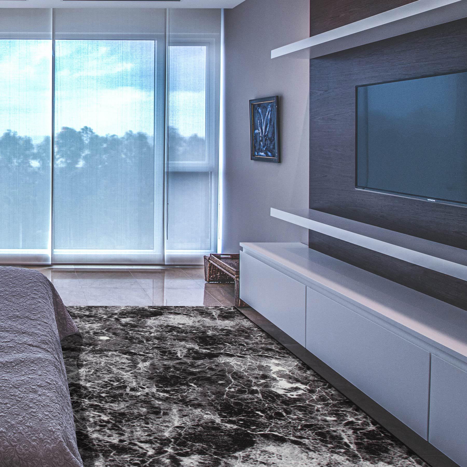 Килим безворсовий на гумовій основі DAKARIA Ratio PrintGel Run 1023vl38-p4 1,2x2 м Чорний (00-00014688) - фото 7 Килим безворсовий на гумовій основі DAKARIA Ratio PrintGel Run 1023vl38-p4 1,2x2 м Чорний (00-00014688) - фото 7