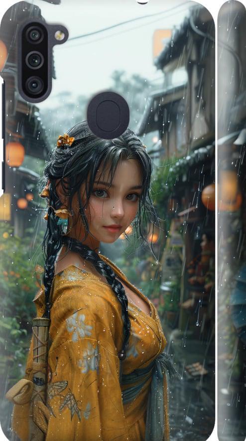 Чехол на Samsung Galaxy M11 M115F Anime-girl (6133m-1905-42517)
