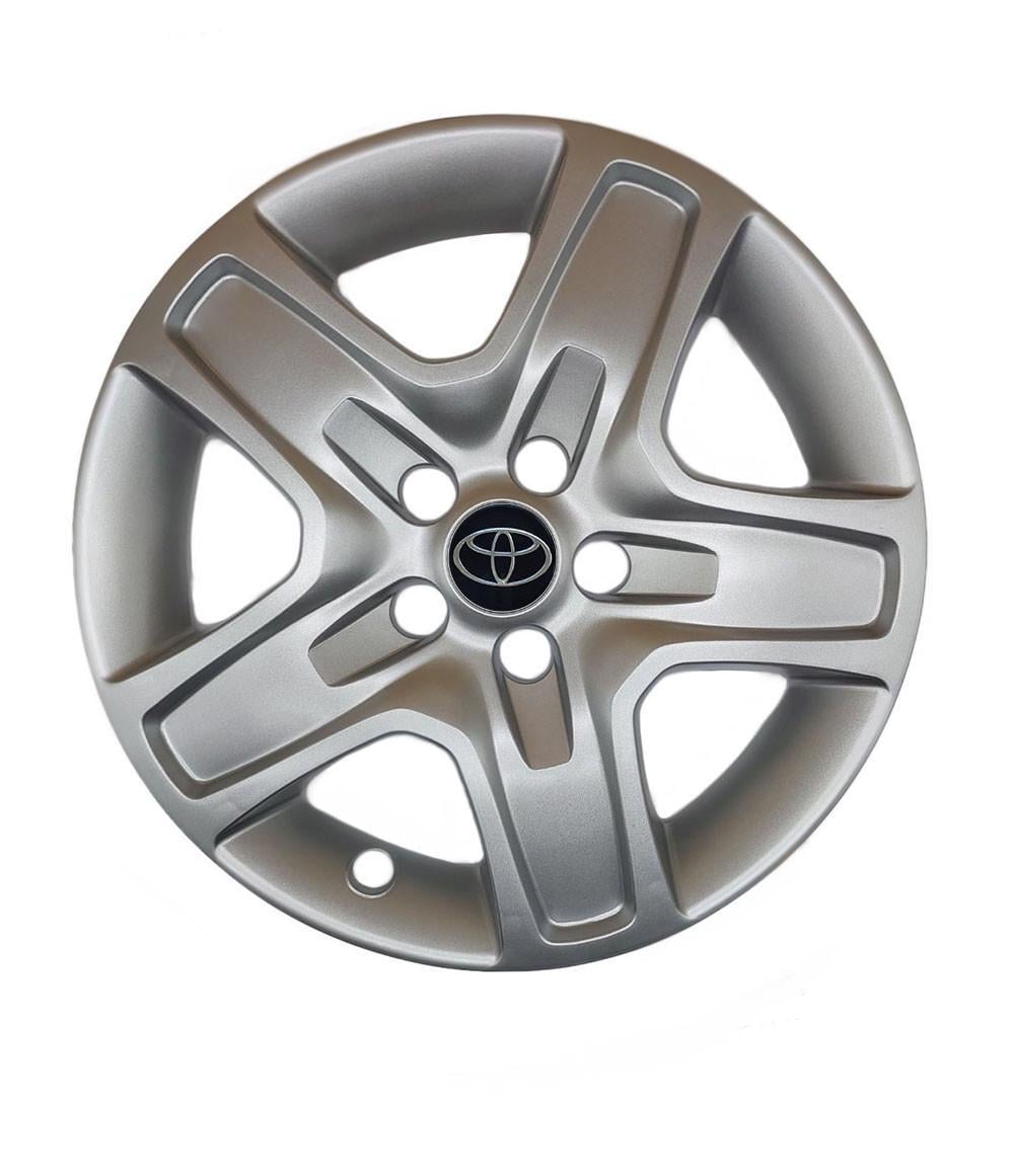 Ковпаки автомобільні модельні Toyota R16 A143 AK 4 шт. Сріблястий (105945)