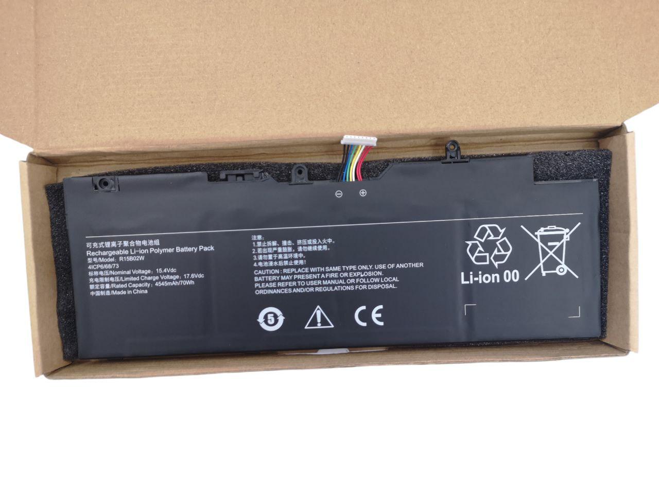 Аккумулятор для Xiaomi Mi RedmiBook Pro 15,6 4545 mAh 70Wh (R15B02W)