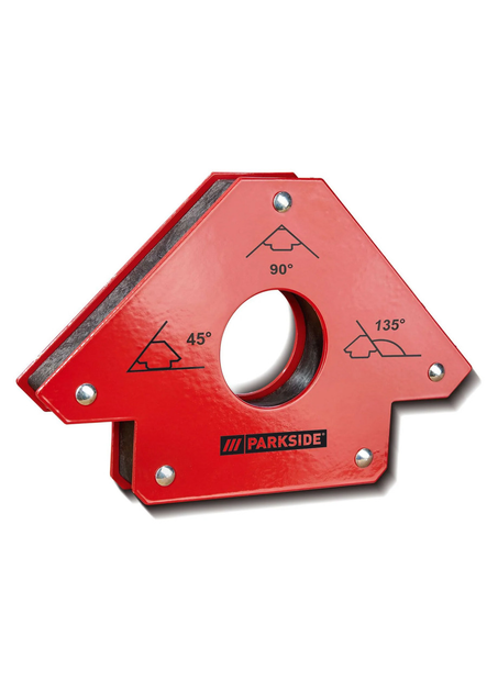 Держатель магнитный PARKSIDE для сварки 45/90/135° 8 кг комбинированный (2642388029)