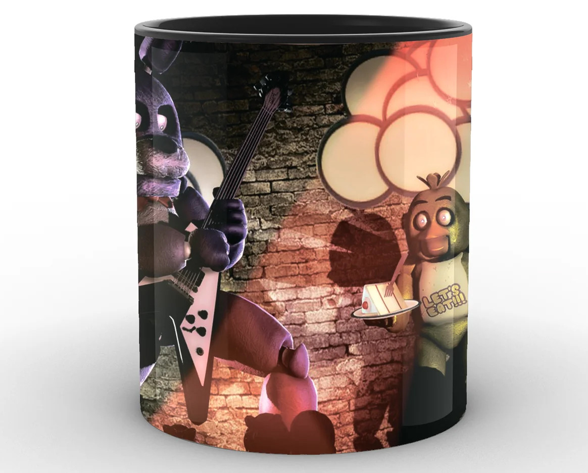 Чашка GeekLand Пять ночей с Фредди постер 330 мл