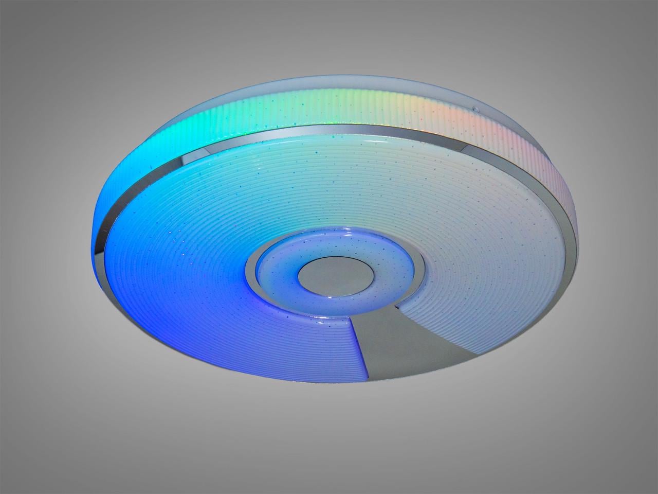 Светодиодный светильник LED DB-8309-400RGB RGB 70Вт пульт 12 м2 Белый (3026430207)