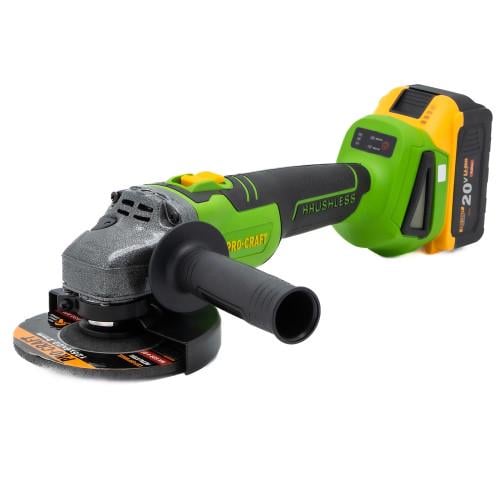 Болгарка аккумуляторная Procraft PWA-216 d125 кейс акб 21V 6ah 2 шт. (1733838553)