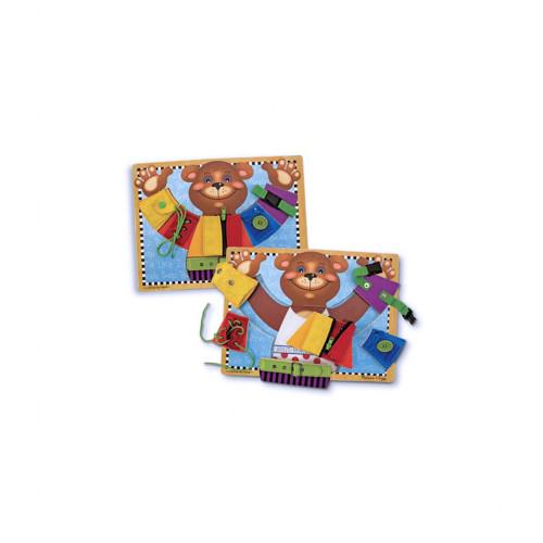 Развивающая игрушка Melissa&Doug Доска застежки (MD3784)