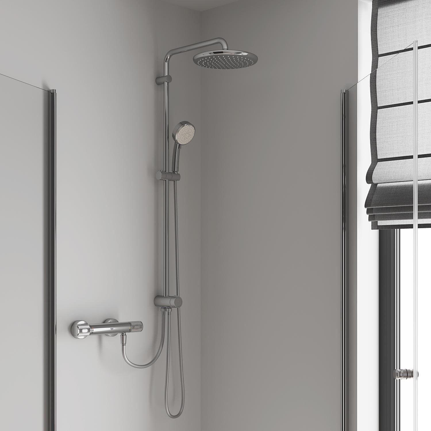 Душова система із перемикачем Grohe New Tempesta Cosmop. System (26675000) - фото 4