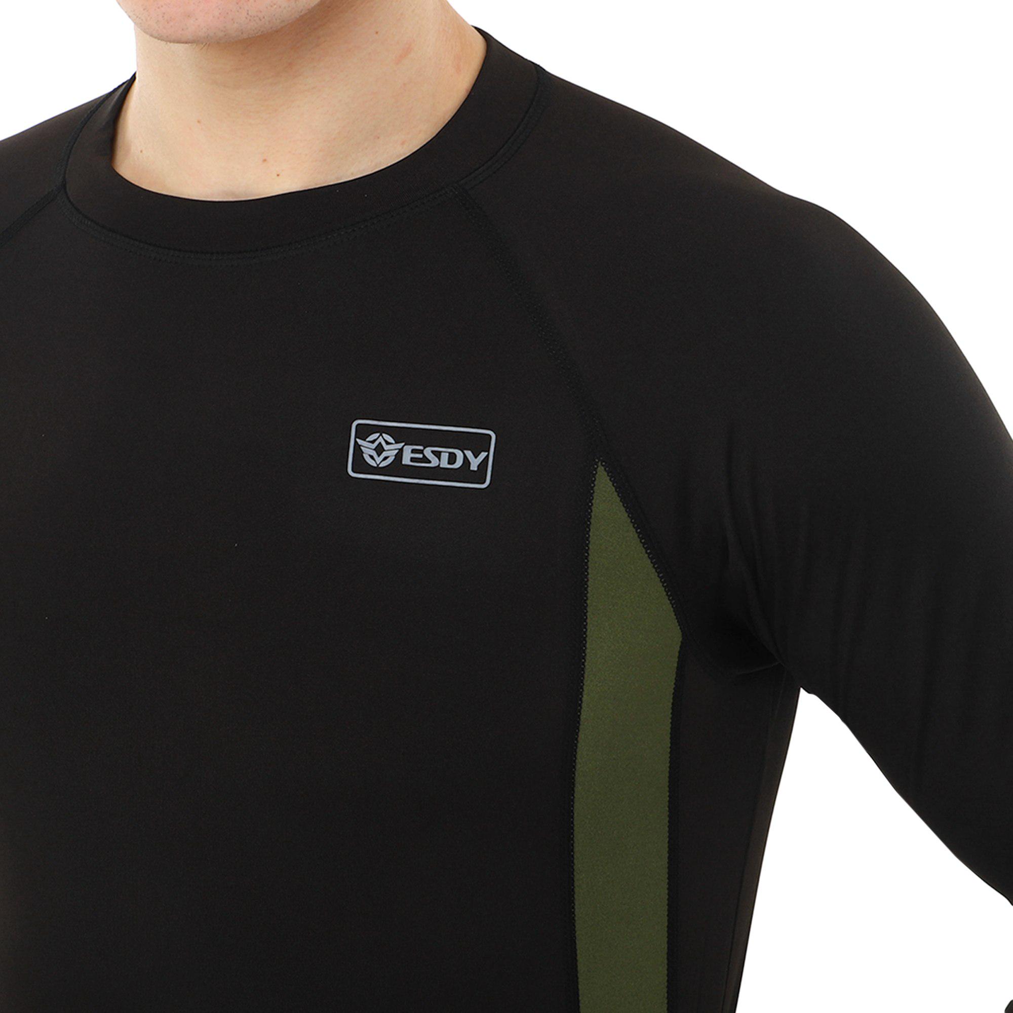 Комплект термобелья мужской ESDY 2XL Черный (TY-8959) - фото 3 Комплект термобелья мужской ESDY 2XL Черный (TY-8959) - фото 3