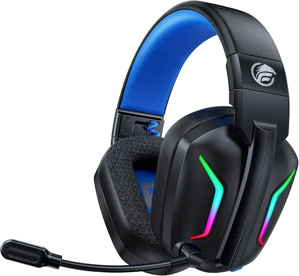 Навушники бездротові ігрові Fachixy RGB Чорний (31452997)