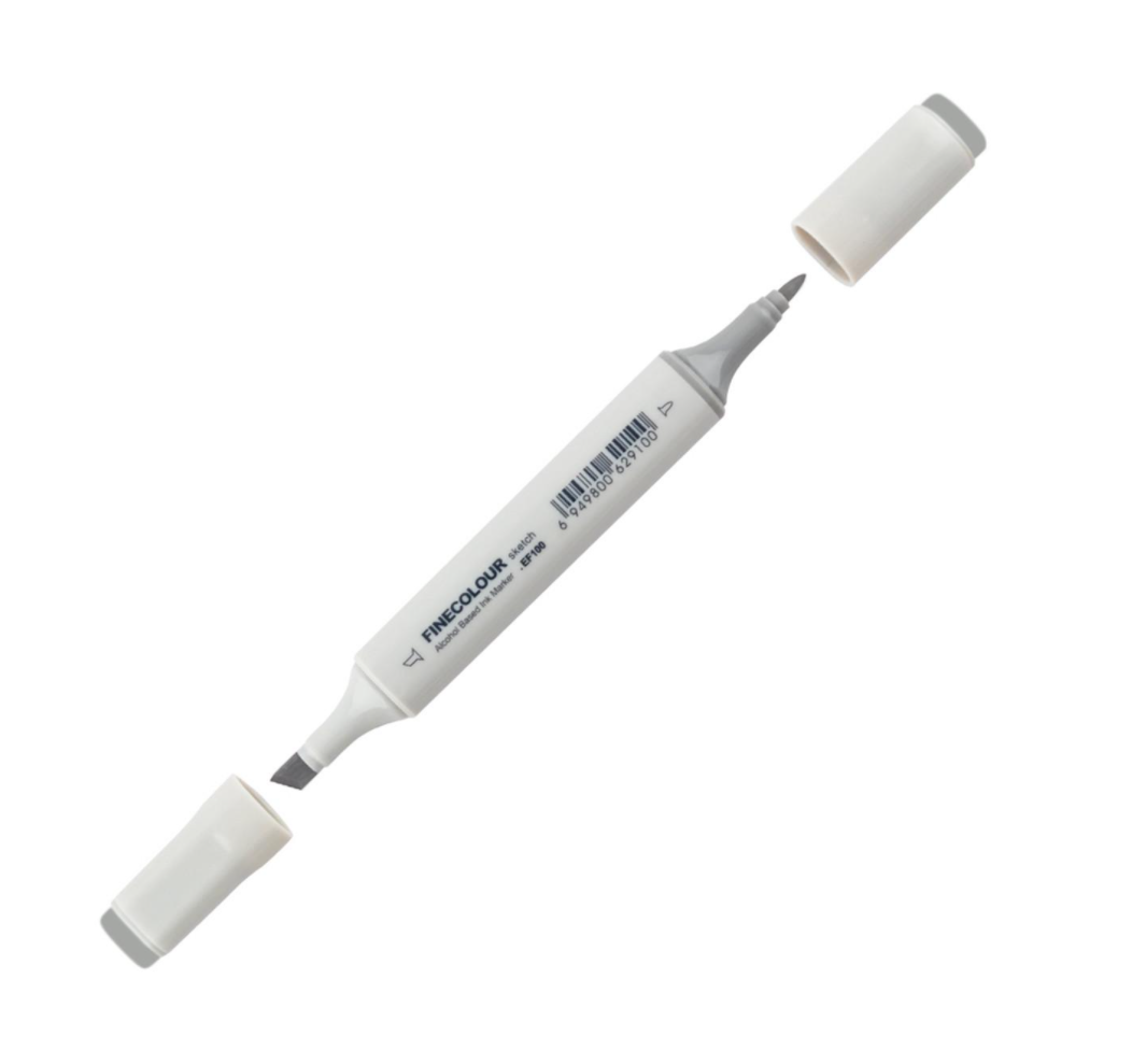 Маркер спиртовий Finecolour Sketchmarker 065 №6 GG65 Сіро-зелений (EF100-65) Маркер спиртовий Finecolour Sketchmarker 065 №6 GG65 Сіро-зелений (EF100-65)