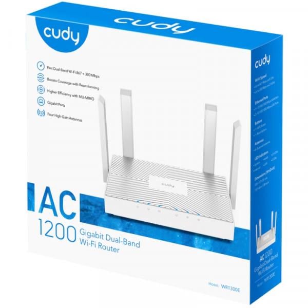 Маршрутизатор Cudy WR1300E - фото 4 Маршрутизатор Cudy WR1300E - фото 4