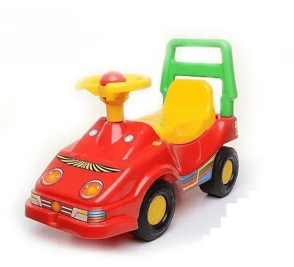 Детская машинка-толокар ТехноК Эко 1196-1 с багажником и сигналом (42389)