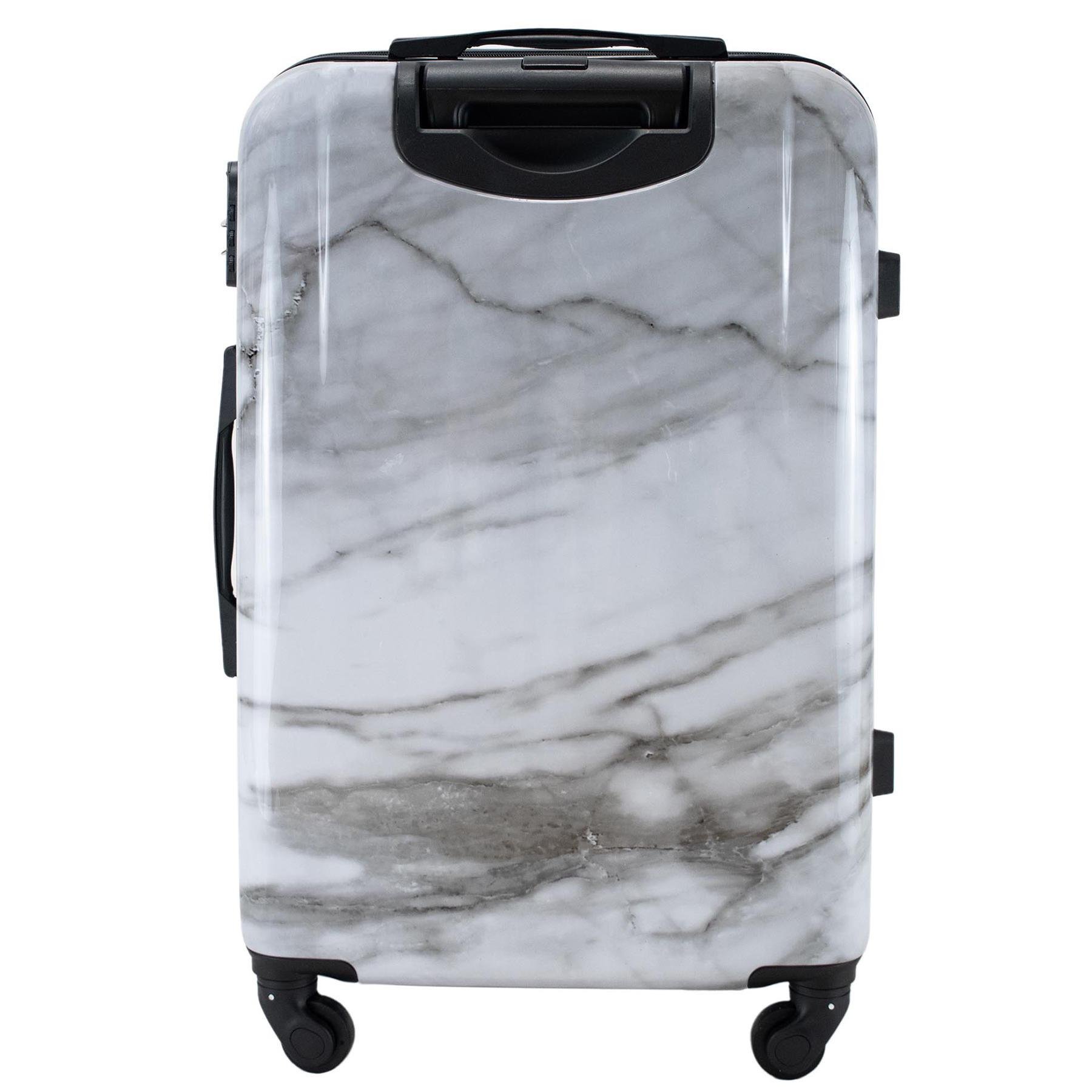 Валіза SEMI LINE 24" M White Marble (T5731-2) - фото 4 Валіза SEMI LINE 24" M White Marble (T5731-2) - фото 4