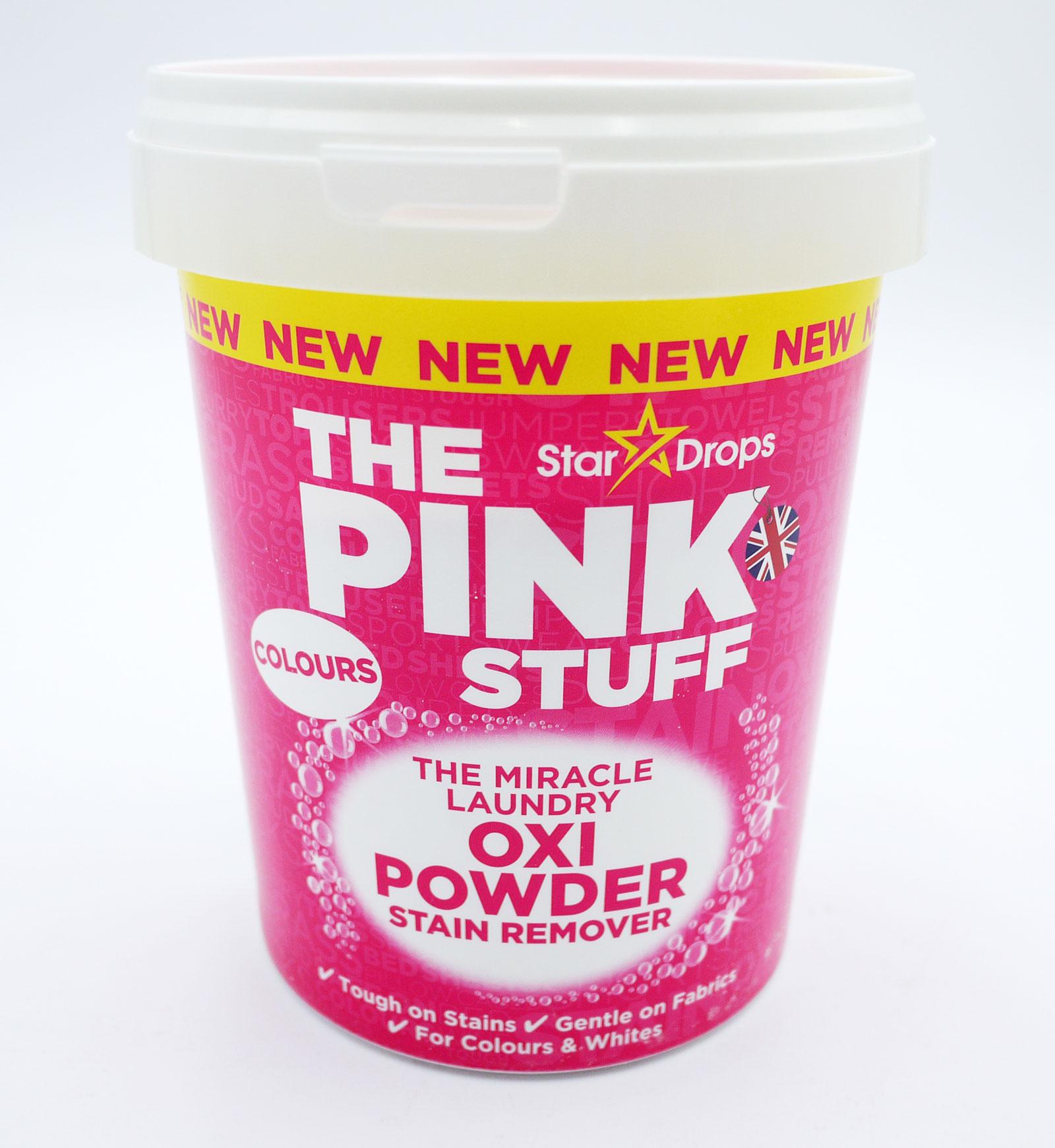 Плямовивідник для тканин The Pink Stuff Oxi Powder Colours 1кг