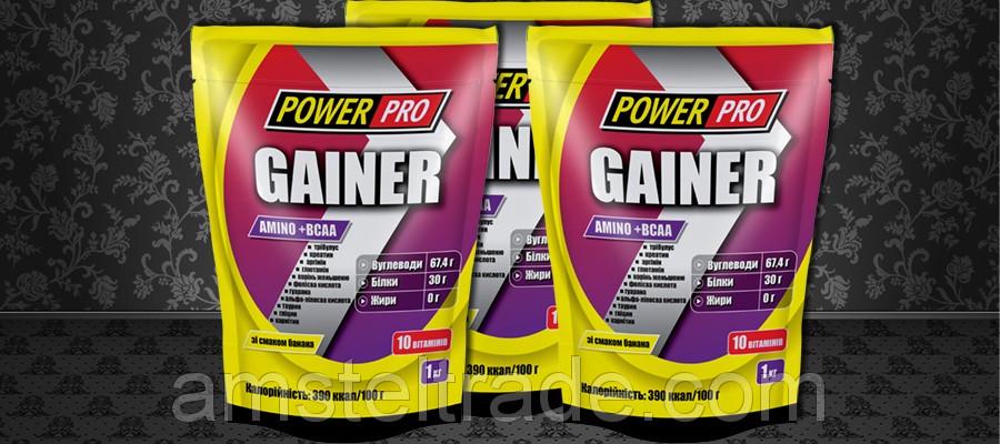 Гейнер с протеином вкус Банан 1 кг - фото 3 Гейнер с протеином вкус Банан 1 кг - фото 3