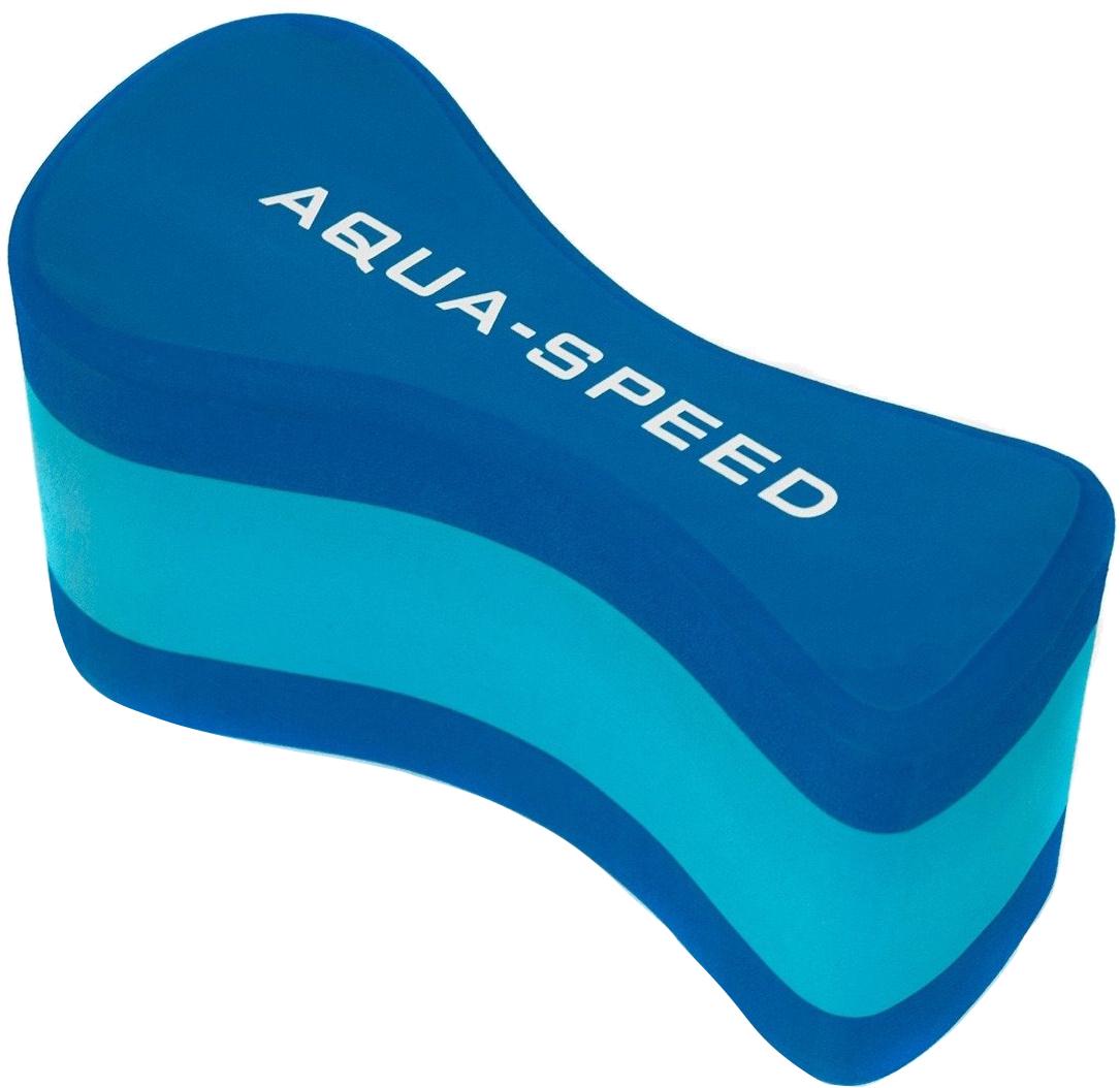 Колобашка для плавання Aqua Speed ​​3 layers Pullbuoy 22,8x10,1x12,3 см Синій/Блакитний (5908217656414)