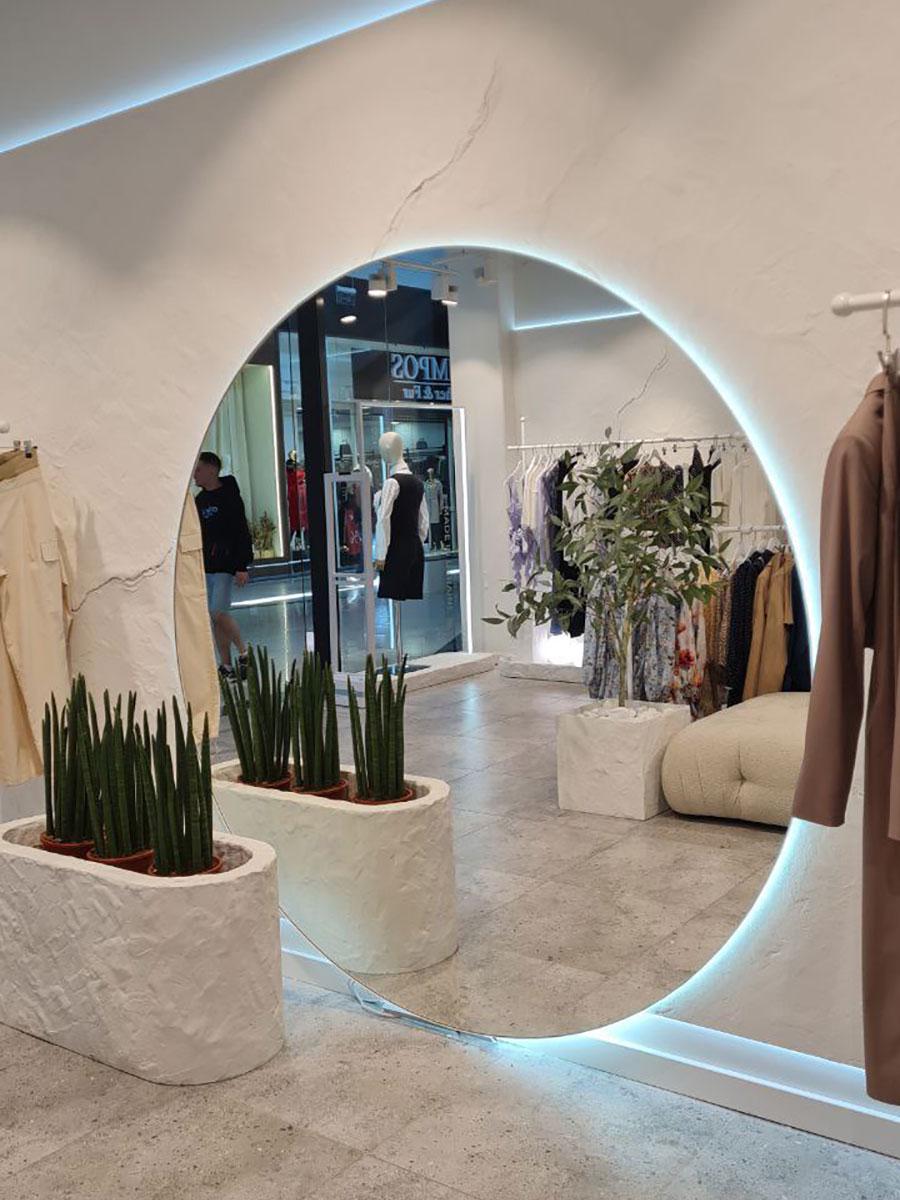 Зеркало круглое с подсветкой Range-XL 130х130 см (10001XL-130130stW)