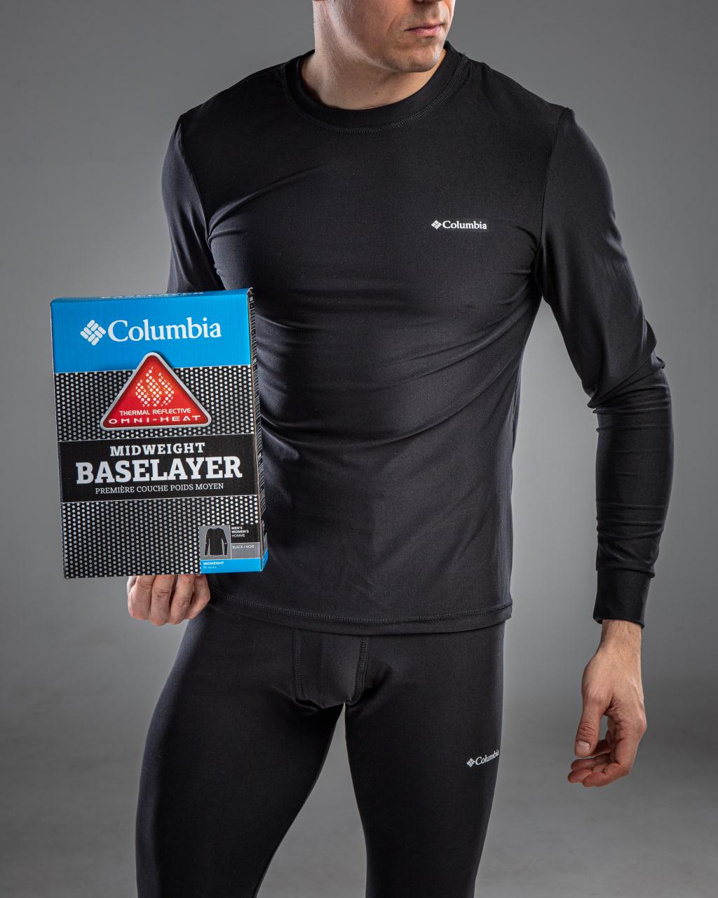Термобілизна чоловіча Columbia Omni 7823 S Чорний (8815879) - фото 7