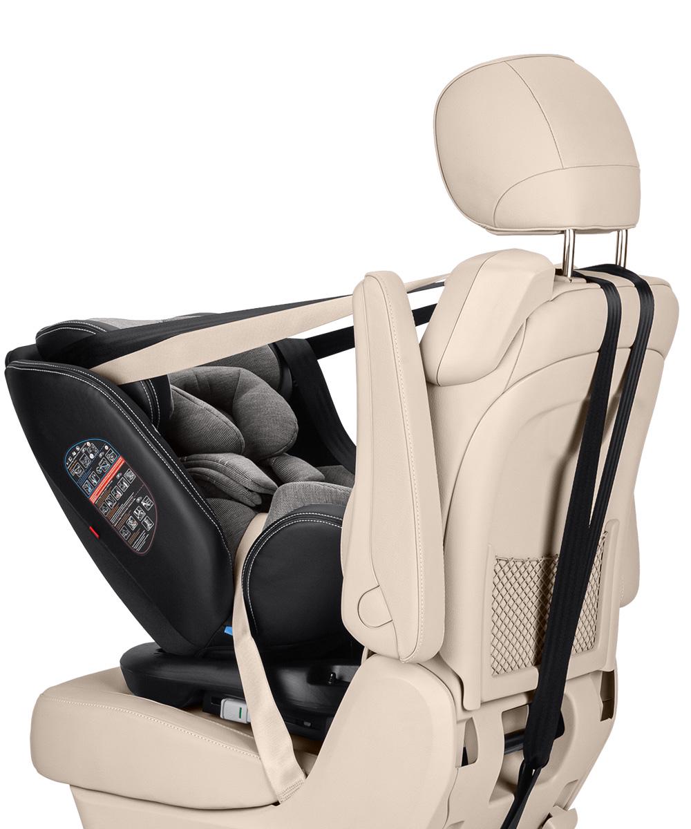 Автокресло Carrello Asteroid с поворотом Lunar Beige (CRL-12801/2) - фото 5 Автокресло Carrello Asteroid с поворотом Lunar Beige (CRL-12801/2) - фото 5