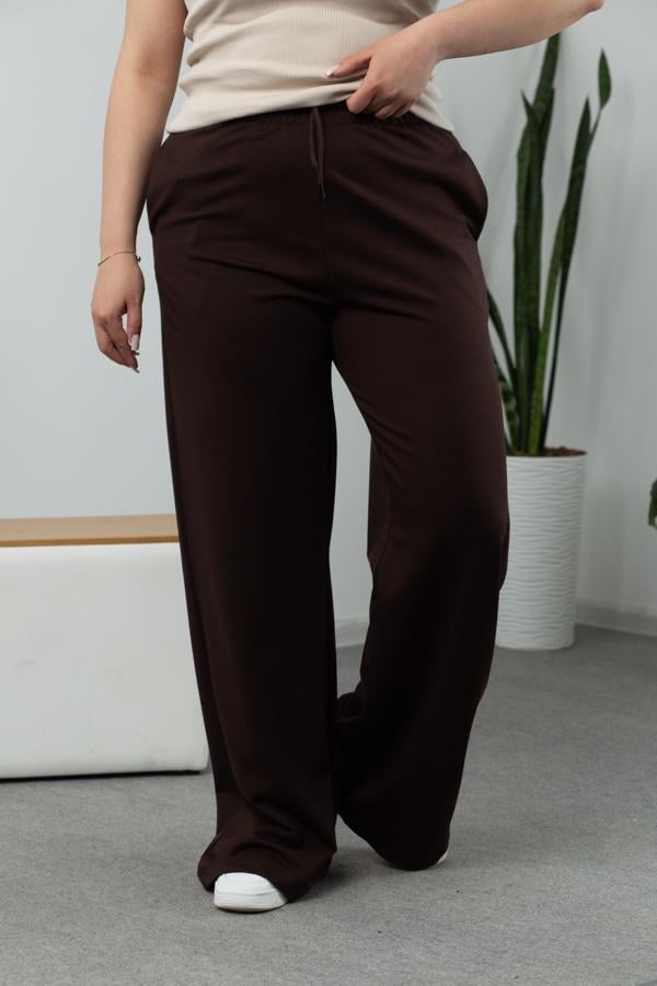 Штаны женские AKSAN L Коричневый (25.2589_brown_46(L)) - фото 1