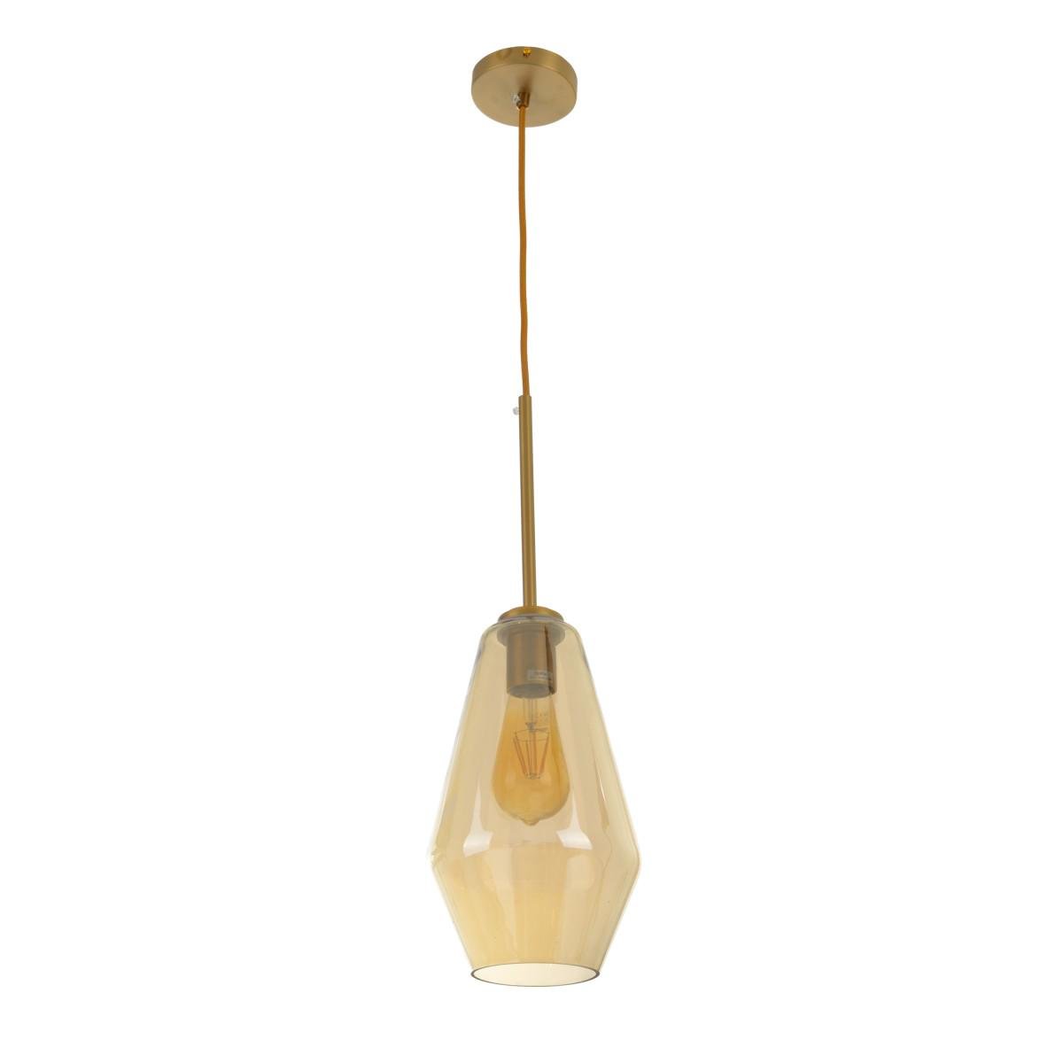 Люстра стельова лофт підвісна Brille BL-865S/1 E27 G