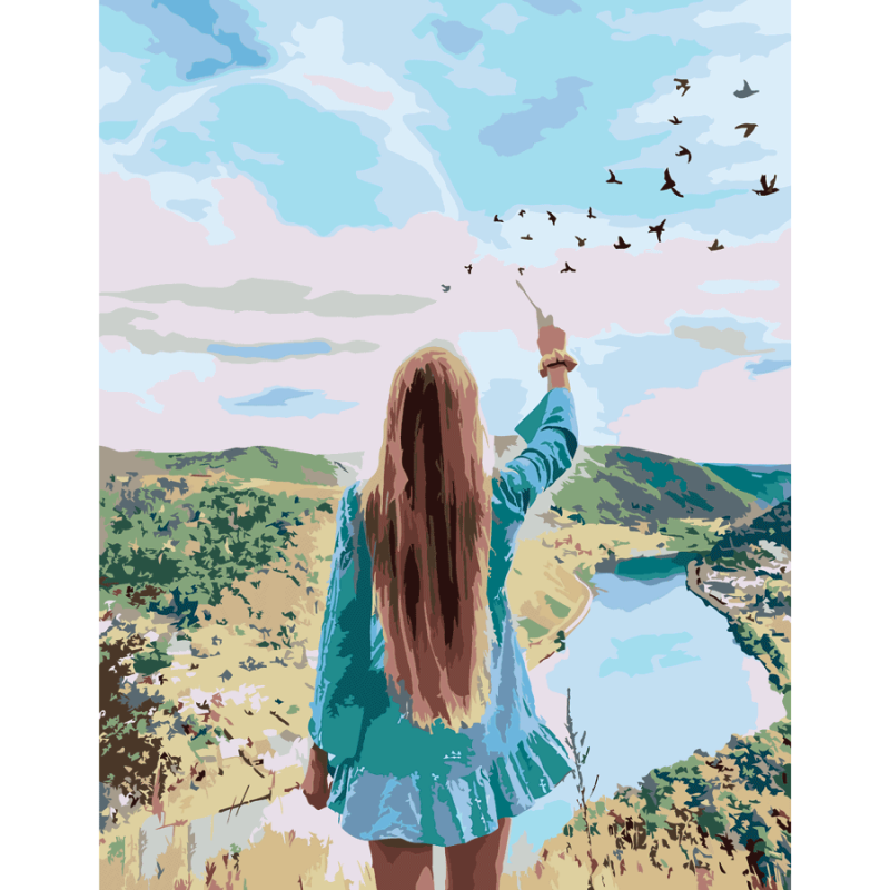 Картина по номерам Rosa Мечты о чувствах 35х45 см (Az-261166)