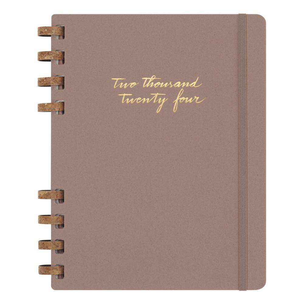 Еженедельник Moleskine 2024 Spiral большой (DHSPP2912MWH4Y24)