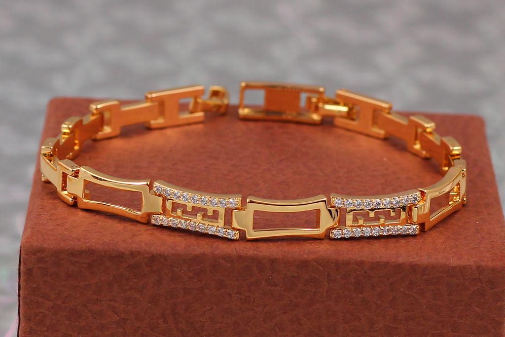 Браслет Xuping Jewelry фараон 19 см 8 мм Золотистый