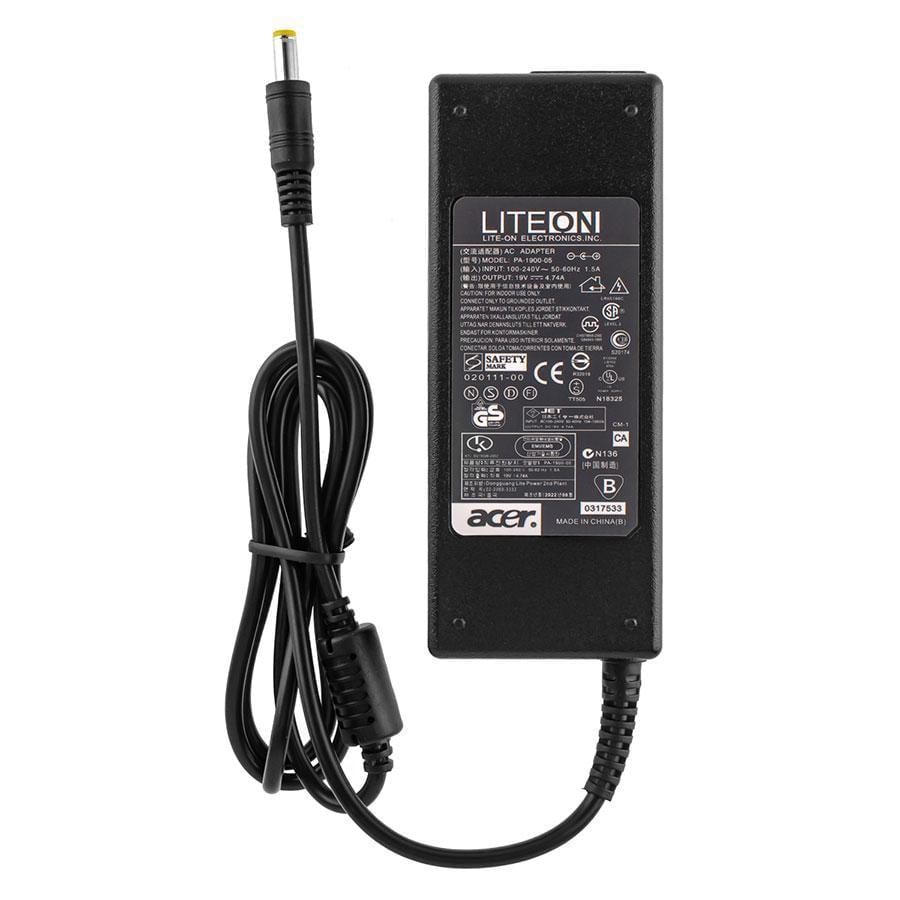 Блок питания для ноутбука Acer TravelMate 7730 19V 4,74A 90W 5,5x1,7 мм (210490)