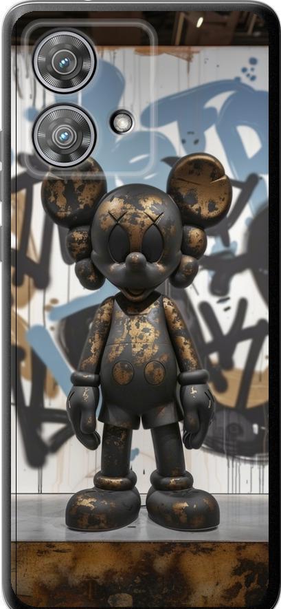 Чехол на Motorola Edge 40 Neo Bronze kaws v2 (6098u-3342-42517)