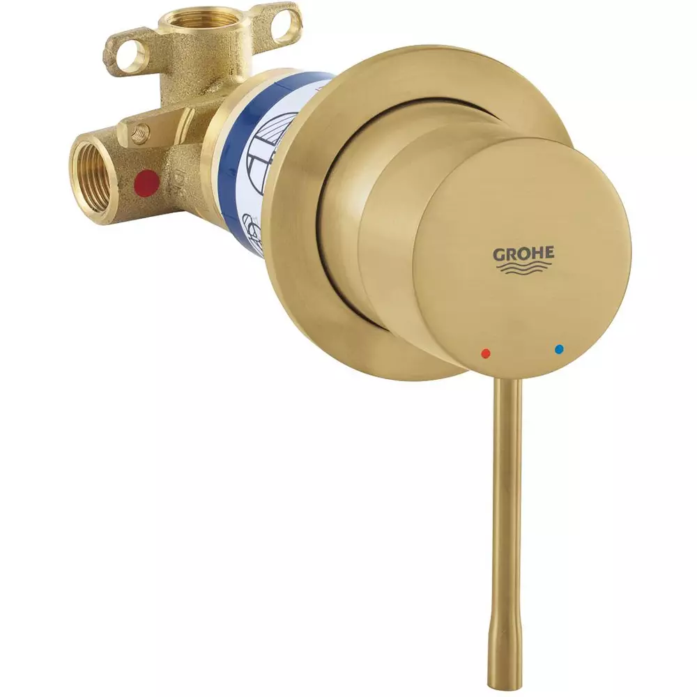 Смеситель скрытого монтажа для душа Grohe Essence 29197GN0 Брашированное золото (578676)