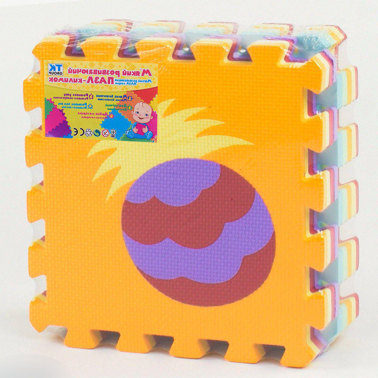 Коврик-пазл массажный для малышей (22639572)