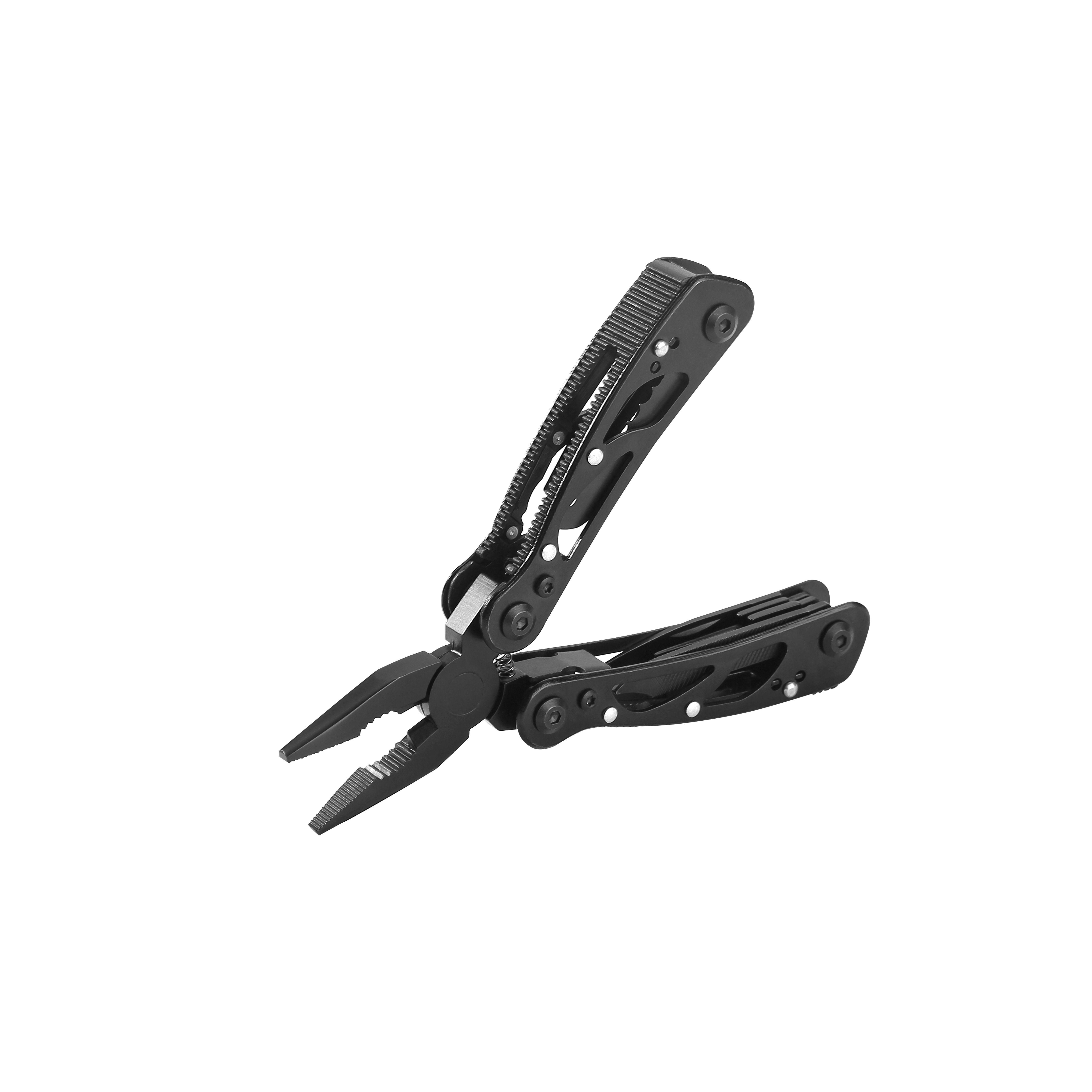 Мультитул Ganzo G104S 11,4 см 11 функцій Чорний/чохол