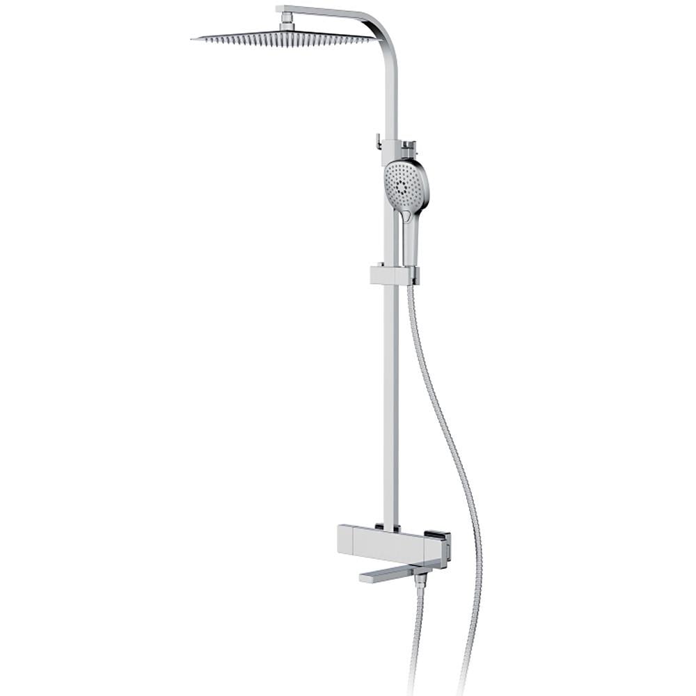 Душевая система с термостатом FAOP A2409-40 излив-переключатель на лейку 3-режима Хром Душевая система с термостатом FAOP A2409-40 излив-переключатель на лейку 3-режима Хром