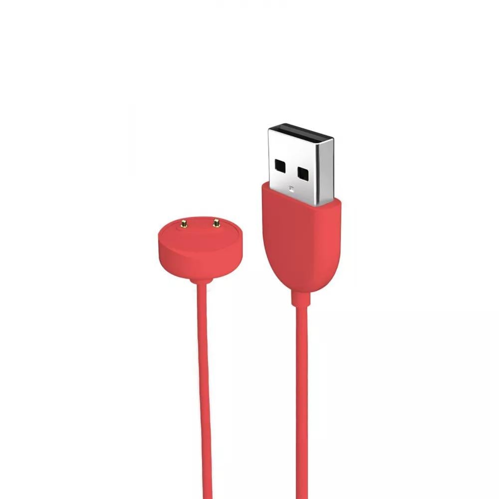 Зарядное устройство для фитнес-браслета Mi Band 5/6/7 Red (a3df7413)