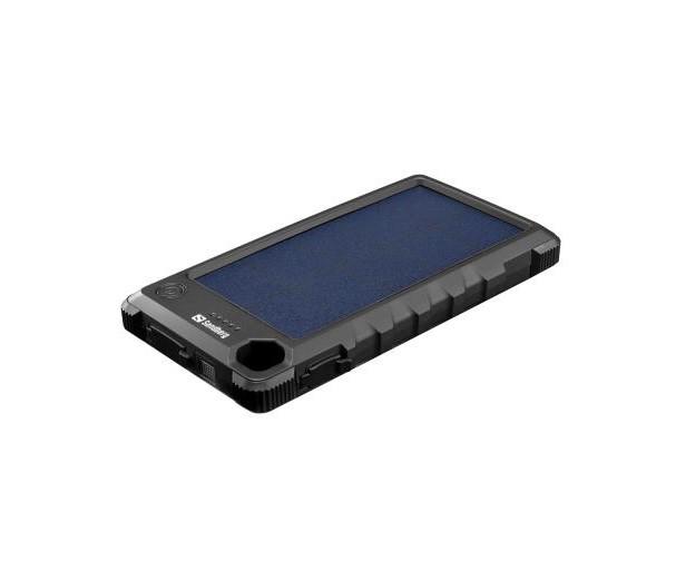 Повербанк УМБ Sandberg Outdoor IP66 Solar Panel 5V/300mA USB-C Micro-USB USB-A 5V/3A Max 10000 mAh (420-53)