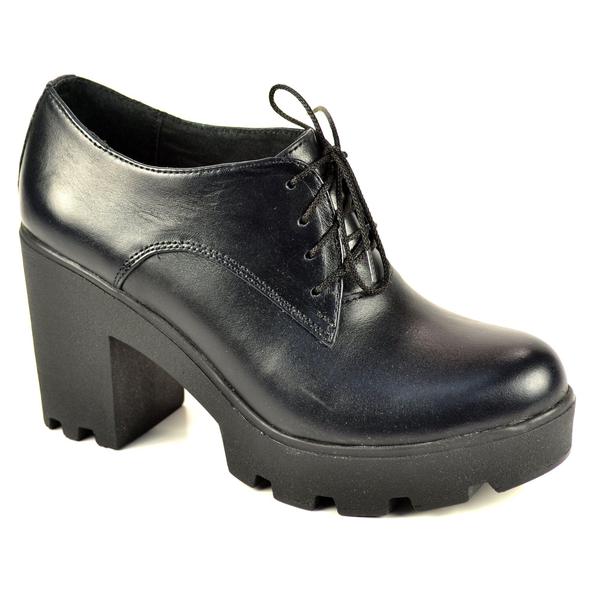 Туфли женские осенние Alita р. 37 Черный (04121-37)