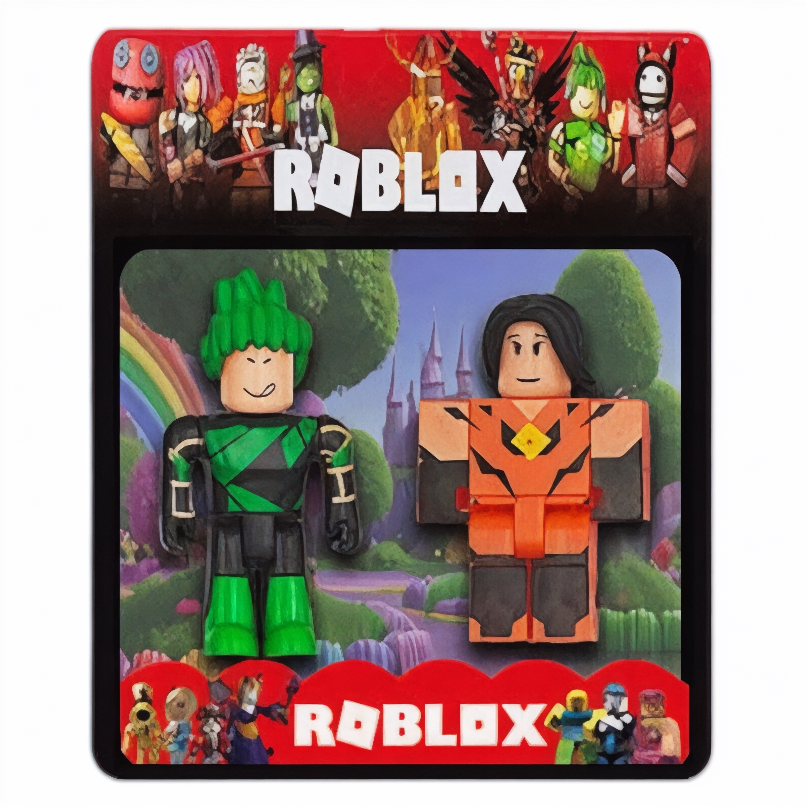 Дитячий ігровий набір фігуркок Герої A 24321 Roblox Game Packs на листі (113648)