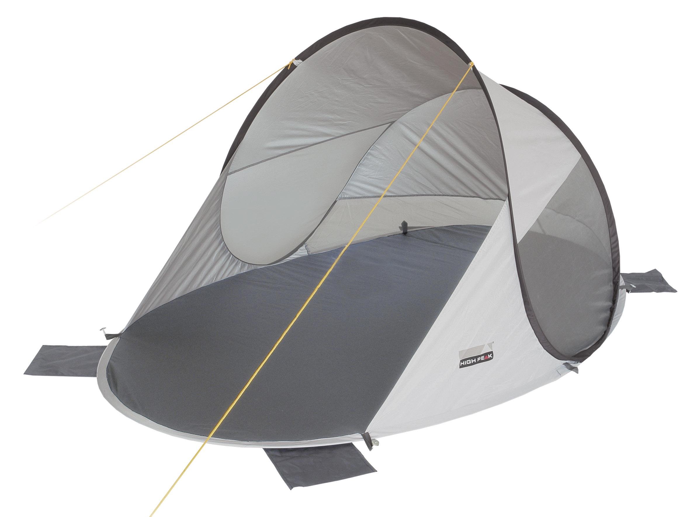 Палатка пляжная High Peak Calobra 80 Aluminium/Dark Grey (10021)