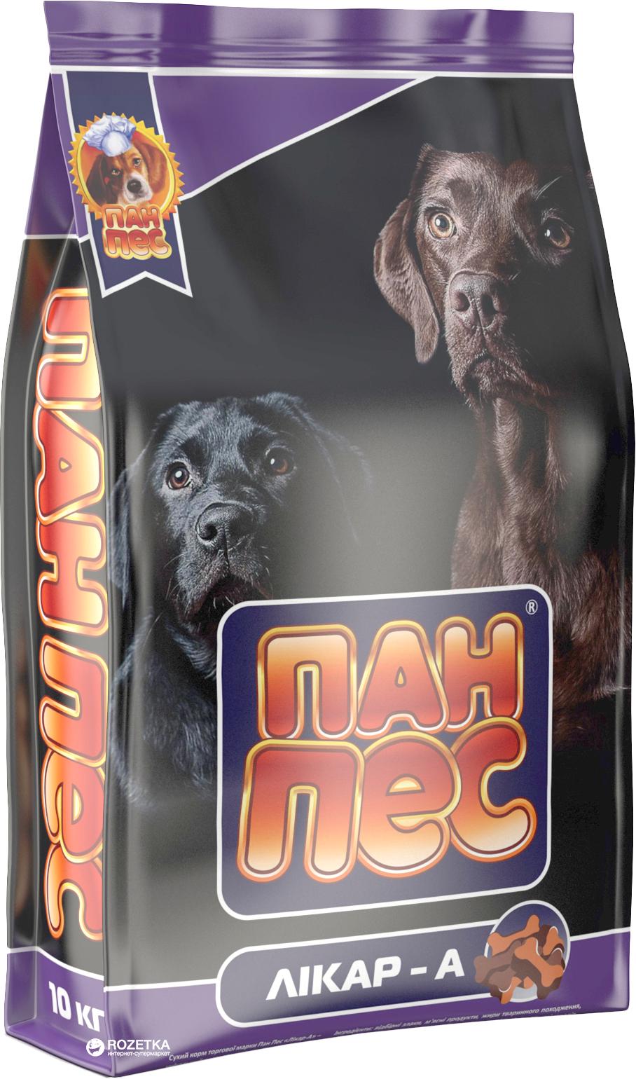 Корм сухий для собак усіх порід Пан Пес Лікар-А з куркою 10 кг (4820111140336)