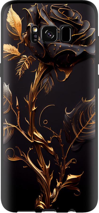 Чехол на Samsung Galaxy S8 Роза 3 (5552b-829-42517) Чехол на Samsung Galaxy S8 Роза 3 (5552b-829-42517)