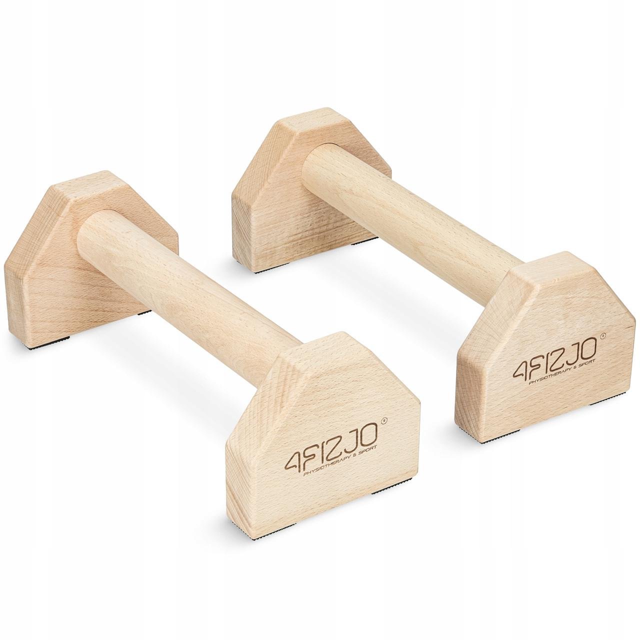 Упори для віджимань 4FIZJO дерев'яні 30 см (P-5905973407052)