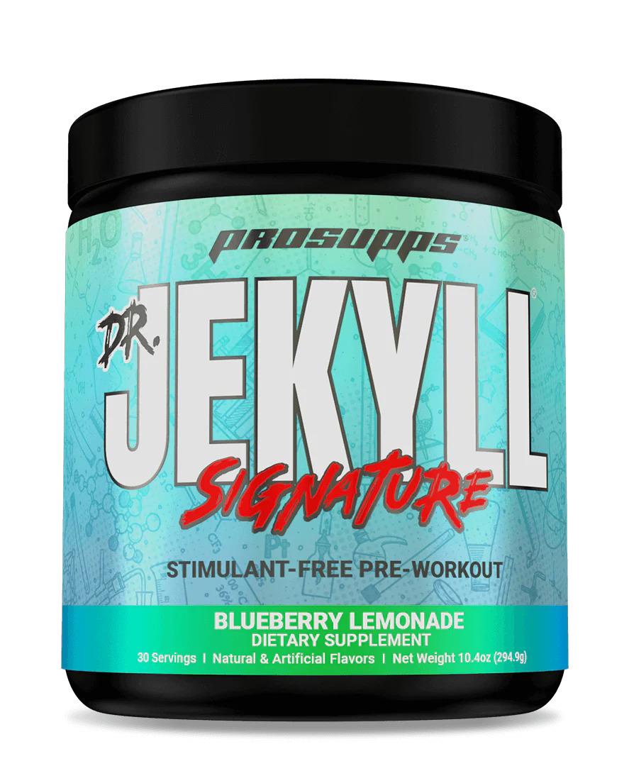 Предтренировочный комплекс Dr. Jekyll Signature Stimulant-Free Pre-Workout Blueberry Lemonade 243 г